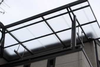2Fベランダ屋根波板修理8