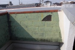 伊丹市雨漏り修理施工前1