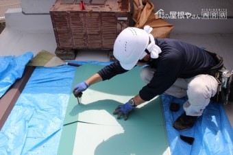 伊丹市雨漏り修理中5