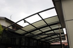 カーポート屋根修理