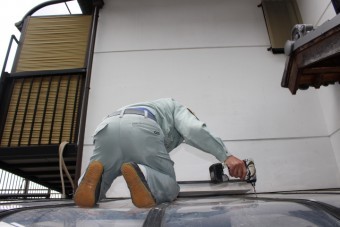 テラス屋根修理13