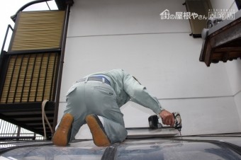 テラス屋根修理13