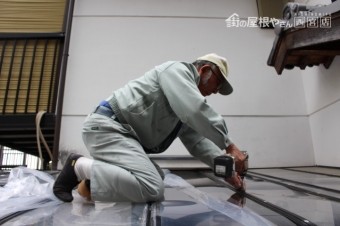 テラス屋根修理16