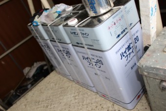 屋根塗装下地塗装1