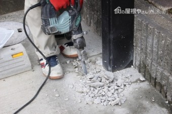 カーポート交換工事7