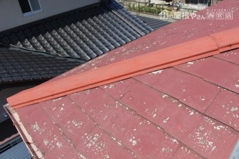 屋根現場調査川西市2