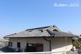 瓦屋根雨漏り調査2