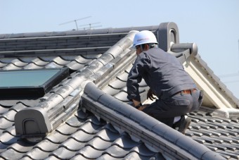 瓦屋根雨漏り調査1