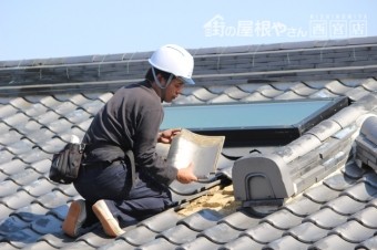 瓦屋根補修