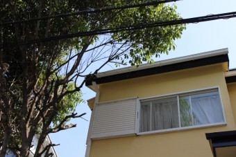 雨樋修理現場調査1