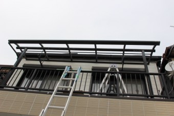 テラス屋根修理9