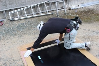 テラス屋根修理ポリカ