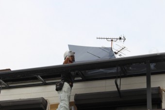 テラス屋根修理12