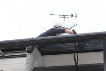 テラス屋根修理13