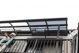 テラス屋根修理14