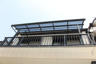 ベランダ屋根修理2