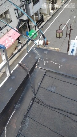 屋根笠木修理1