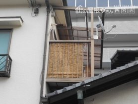 波板テラス屋根
