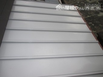 トタン屋根塗装後