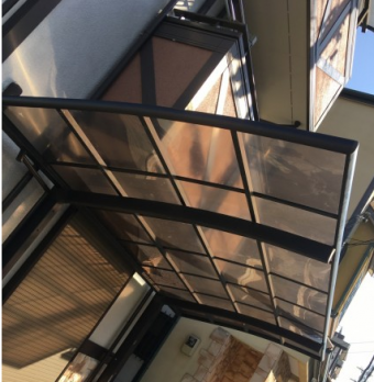 カーポート屋根張り替え