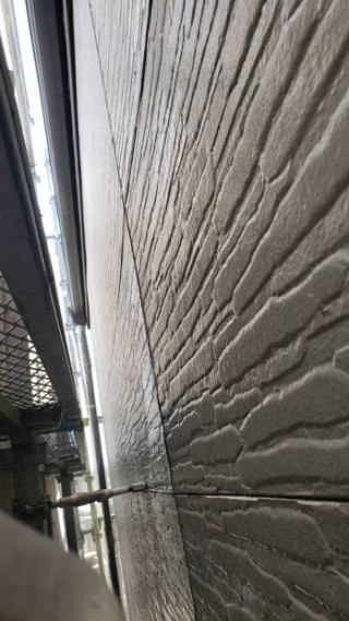 尼崎市窯業系サイディング面上塗り完了
