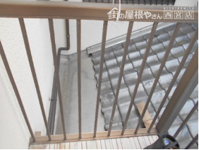 テラス2階現状確認