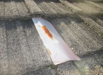 手直し波板で修理
