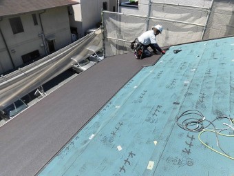 屋根カバー工事8