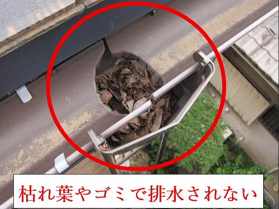 軒先からの雨漏りに注意！原因と修理方法｜西宮市の屋根修理専門店