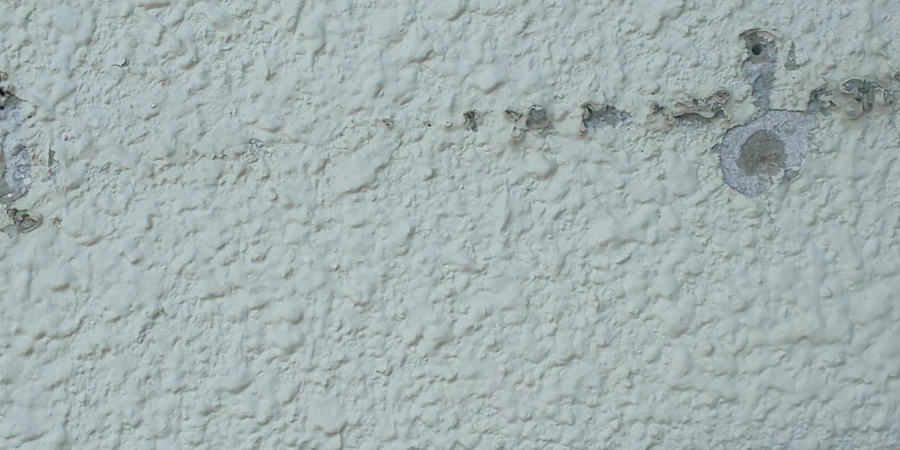 西宮市外壁モルタル面塗装の剥がれ
