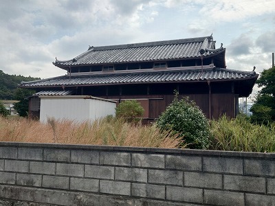 神戸市北区で台風被害で火災保険申請へ!2F建ての日本家屋の立派な家。