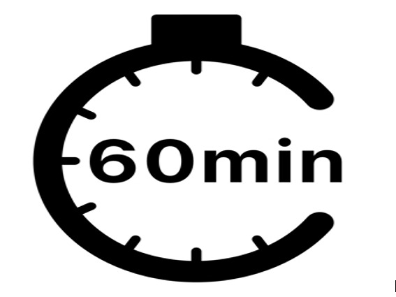 30分〜1時間程度