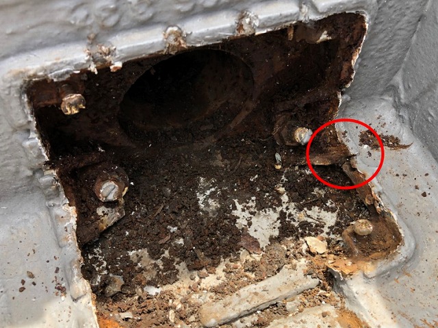 ドレン廻り劣化