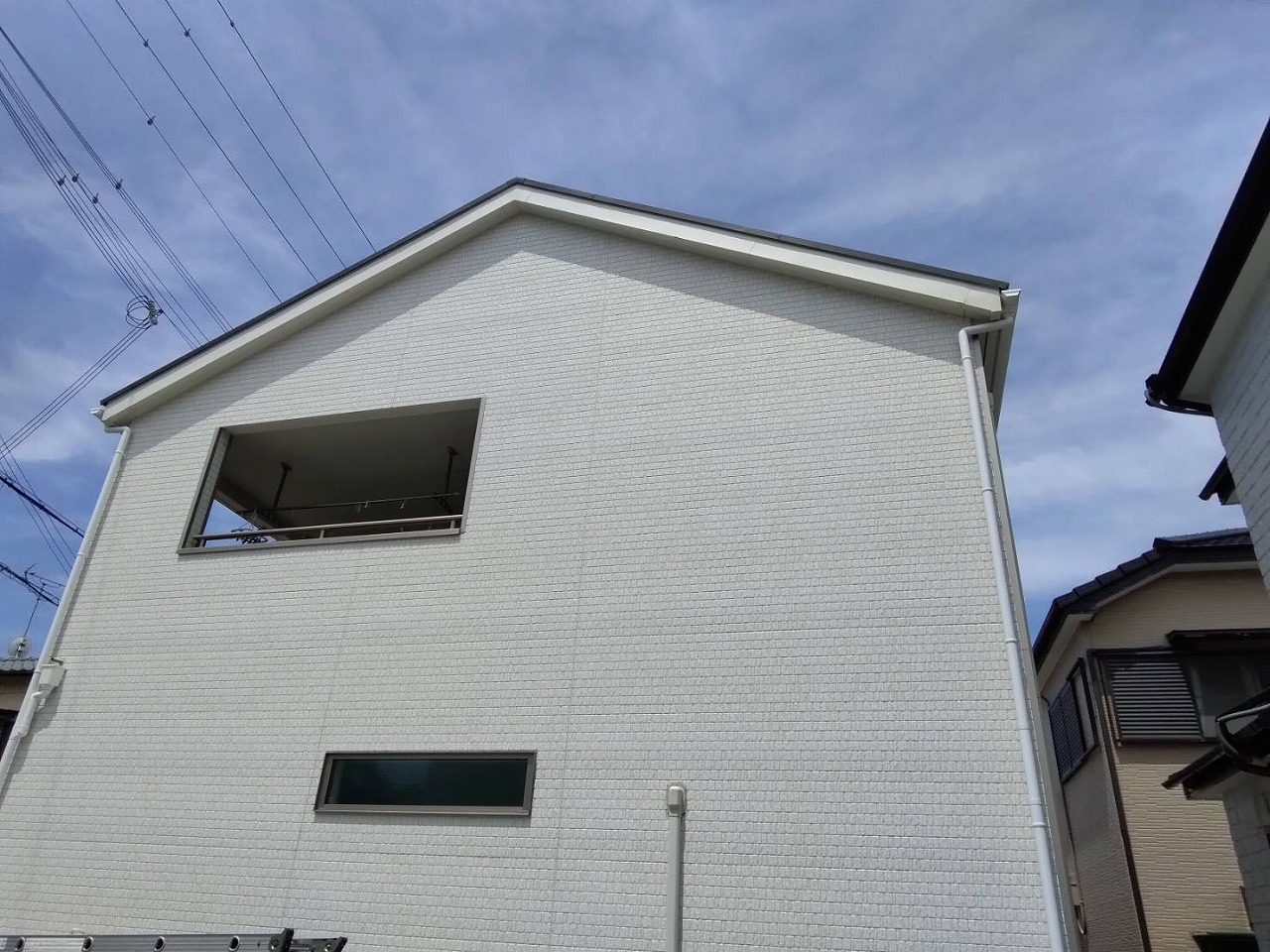 加古郡播磨町　雹が降り屋根点検！2階建てで屋根材はアスファルトシングル