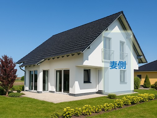 妻側