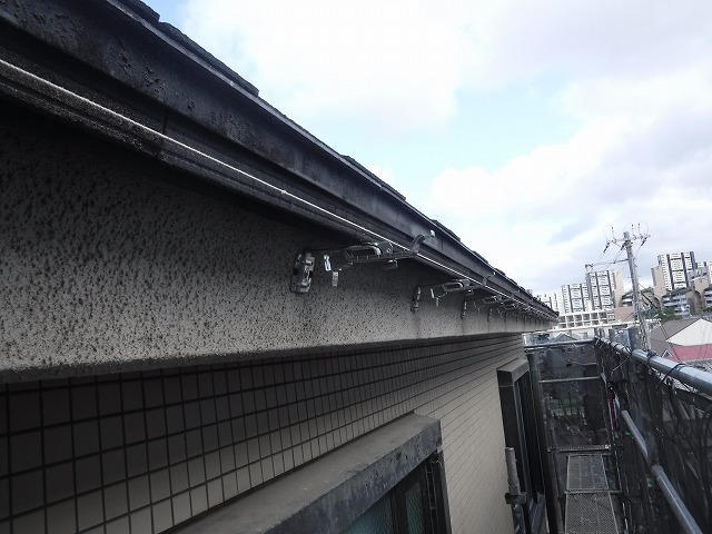 支持金具の設置状況