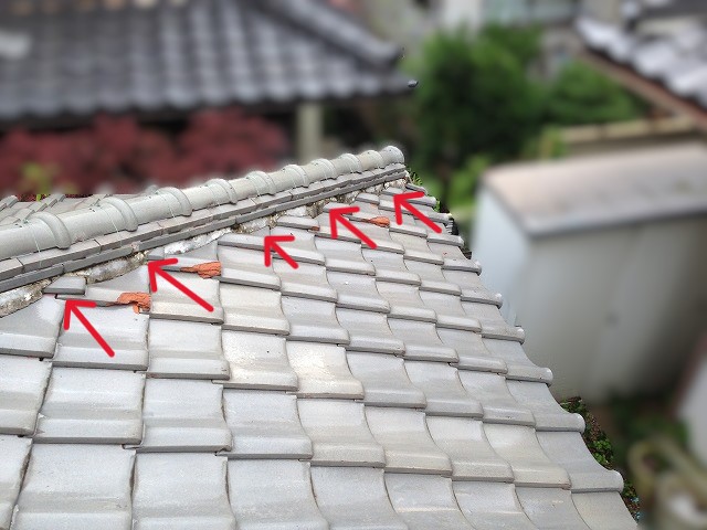 漆喰劣化