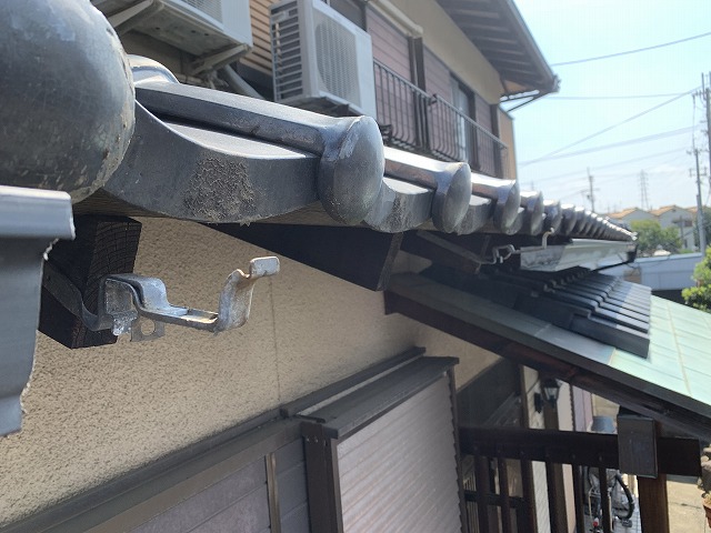 表側の撤去後状況