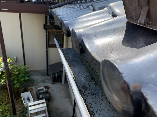 既存樋内部の状態