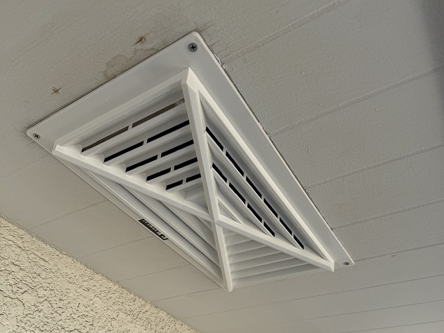 換気フードカバーの復旧固定と仕上がり確認