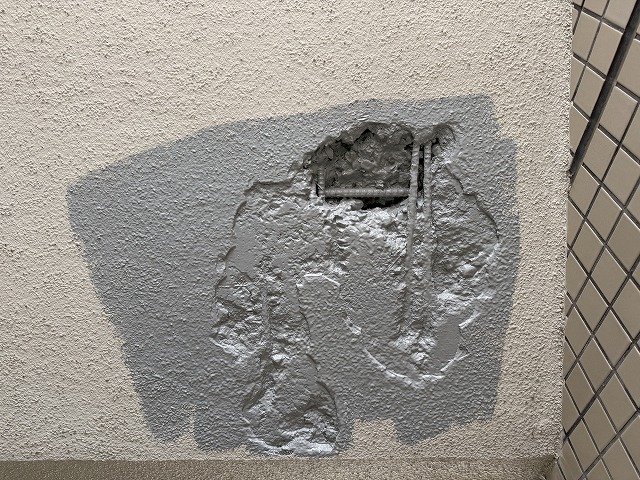 防錆処理後の天井