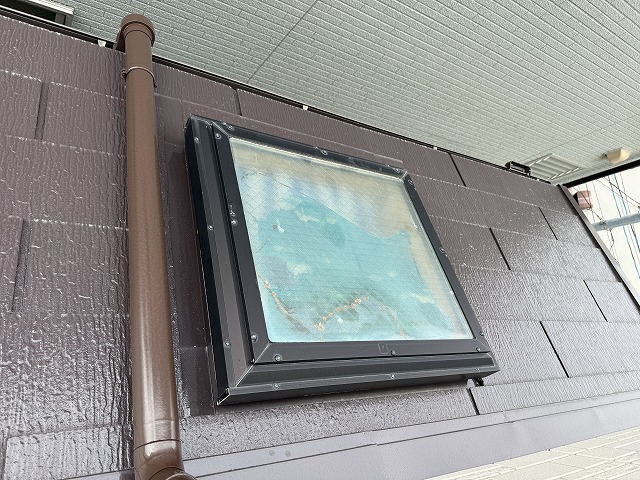 屋根上のトップライト外観