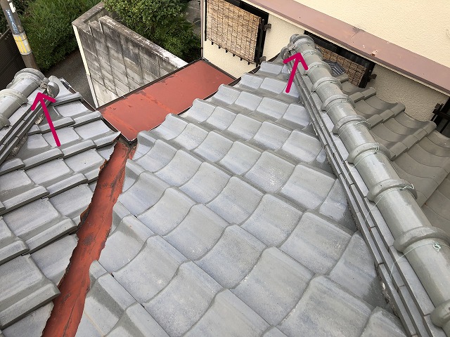 鬼首漆喰