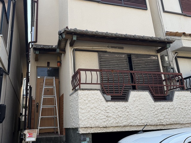 建物全景と調査箇所