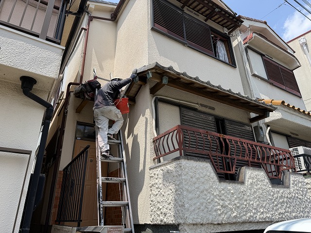 完了後の全景確認